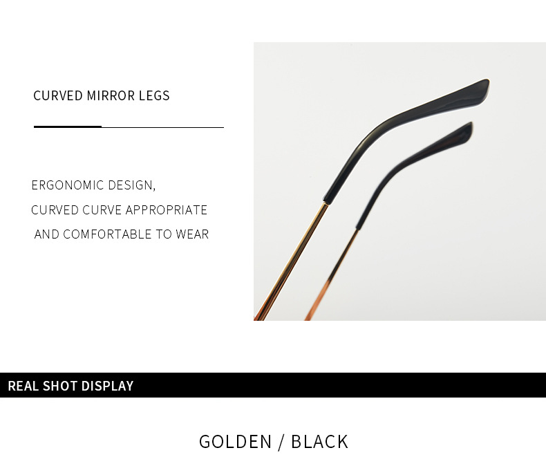 70g Weight Frameless Glasses Structure Sunglasses Classification PC, UV400 Protection Lens Material Special-Shaped Mirror Glasses Style Outdoor, Stage Occasion Halloween Festival Bat Pattern Unisex Gender Streetwear Style Gold Color Streetwear Bat PC UV400 Protection Special-Shaped Mirror Frameless Women's Sunglasses 3