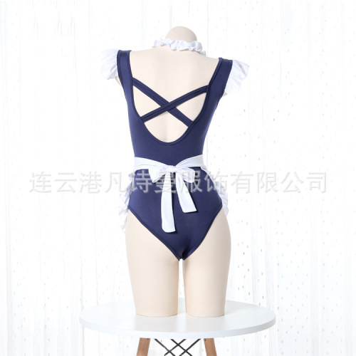 Whispers under the Moon cos Japanese style maid outfit one-piece sexy uniform suit school pure suit two-dimensional