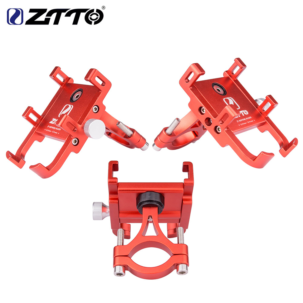 ZTTO Chasing Motorcycle Soporte para teléfono móvil Rotatorio General Bicicleta eléctrica Navegación Soporte para teléfono móvil de aleación de aluminio