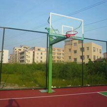 厂家供应凹箱式户外室内篮球架 玻璃钢篮板 篮球架体育器材