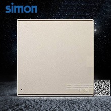 Simon/西蒙 E6系列 一位弱电复位开关带指示(香槟)72E117-46