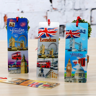 厂家直供非标光栅PP/PET三维立体卡通书签变图客户推荐礼品