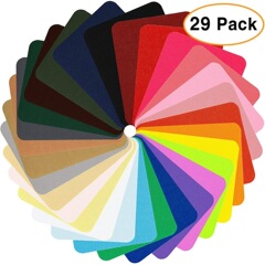 Universal Color Rectangle Faux Denim Patch Iron-on Patches Knee Decorative Patch Fabric Patch Cut to Size 