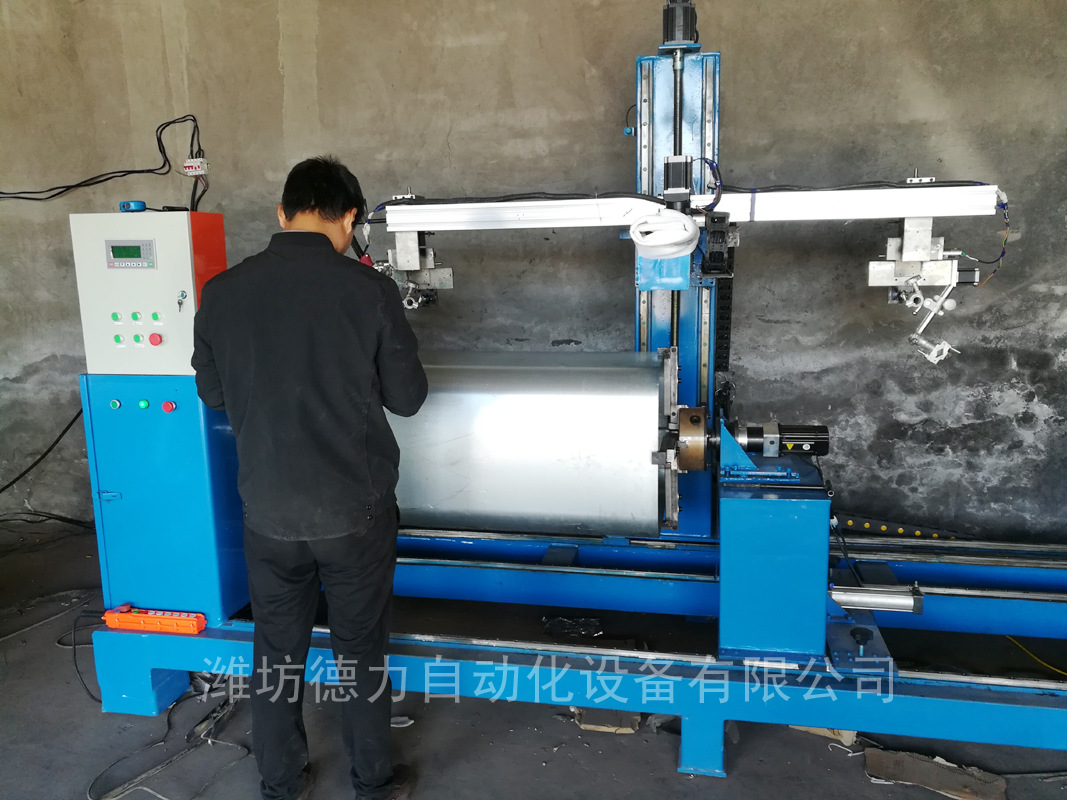 直缝自动焊机冰箱压缩机氮气罐桶容器直缝纵缝自动焊专机