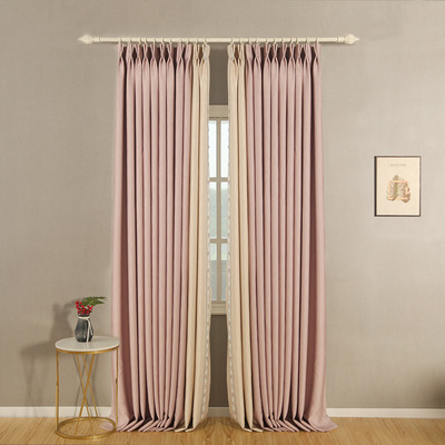 2020新款窗帘现代简约高遮光窗帘卧室酒店工程窗帘成品可批发定制|ms