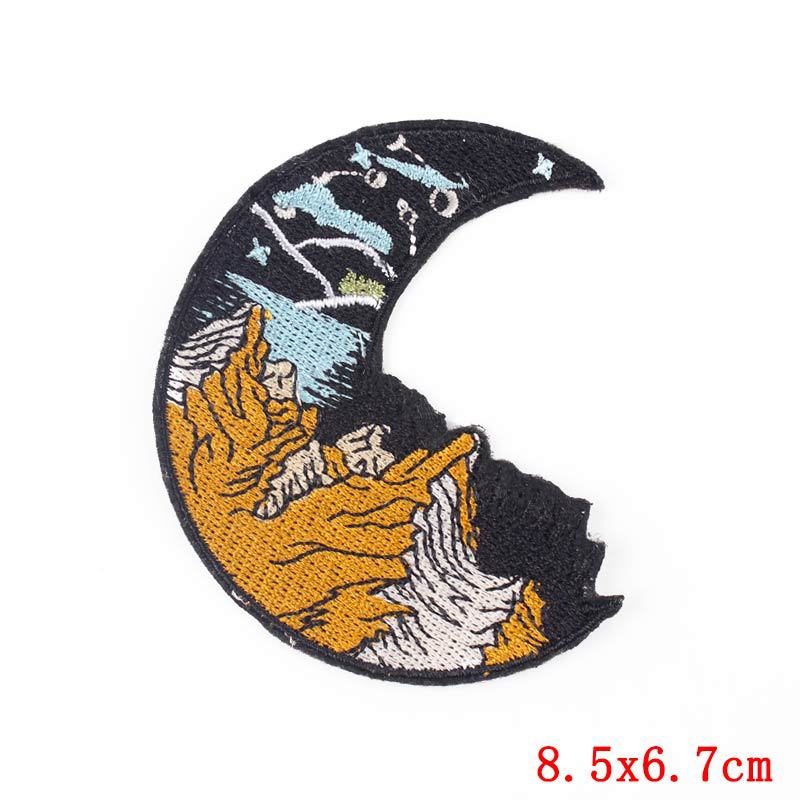 Gothic, Punk Style 1 Piece Gothic Punk Letter Skull Black Clothing Sticker Patches