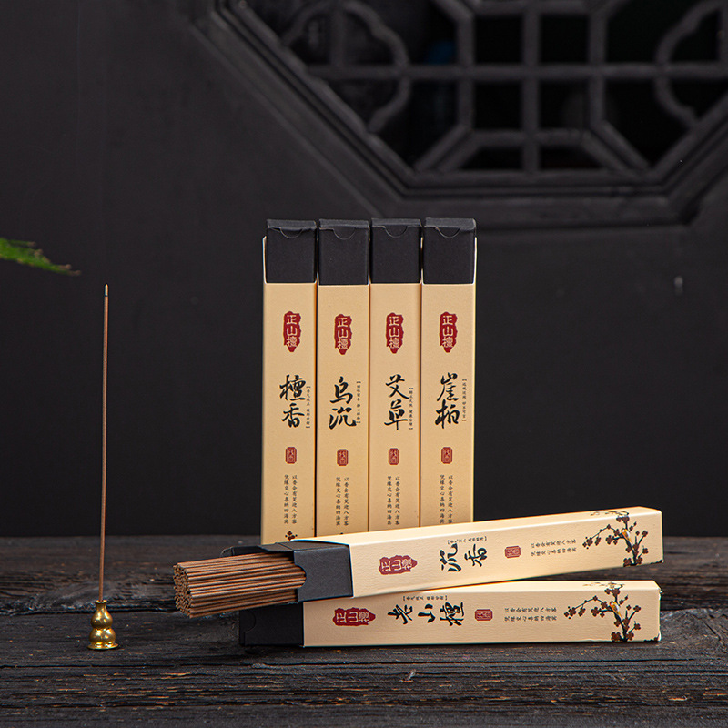 Factory wholesale 60 Sandalwood Aloe argy wormwood Thuja Joss stick health preservation Aromatherapy Gift box