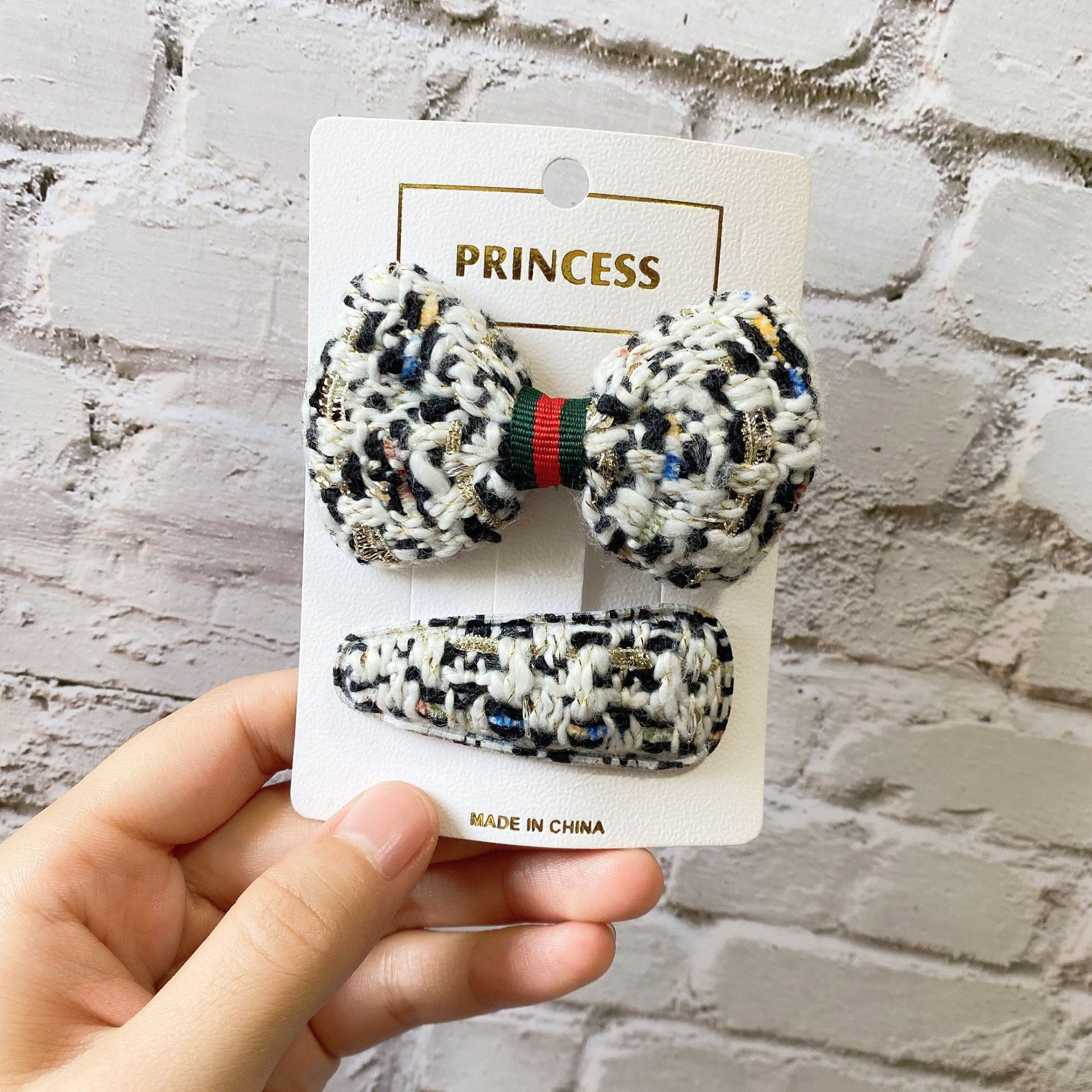 European And American New Korean Style New Classic Barrettes Plaid Bow Bb Clip Outing Temperament Hair Accessories For Fair Lady Wholesale display picture 7