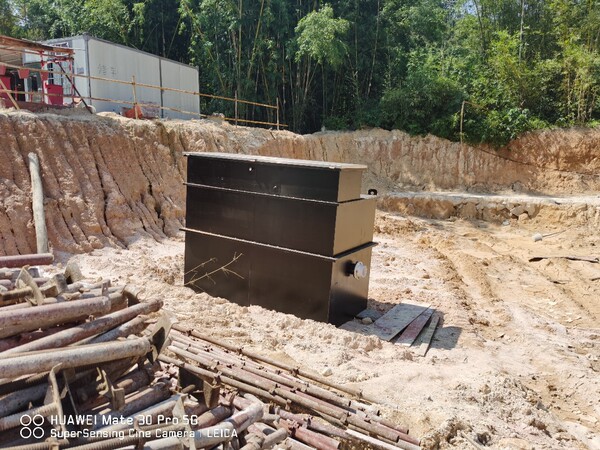 Baihai Composite MBR series integrated small buried microbial sewage…