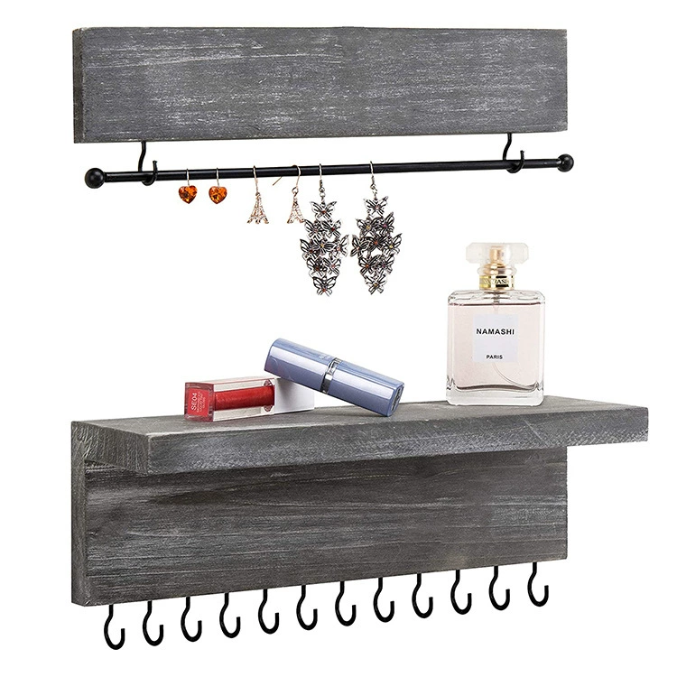 Стеллаж для хранения из цельного дерева для ванной комнаты настенная вешалка для полотенец стеллаж для хранения косметики в ванной комнате умывальник держатель для зубной чашки