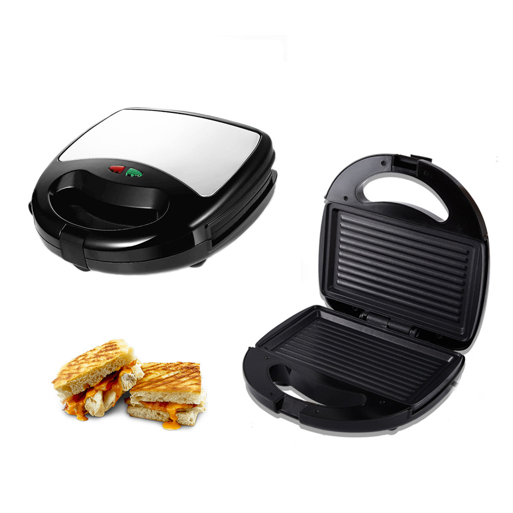 Estándar europeo arco a rayas waffle máquina Sandwich Maker muffin máquina hogar asado carne barbacoa máquina Panini máquina