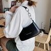 Shoulder bag, one-shoulder bag, straps for leisure, autumn, 2020