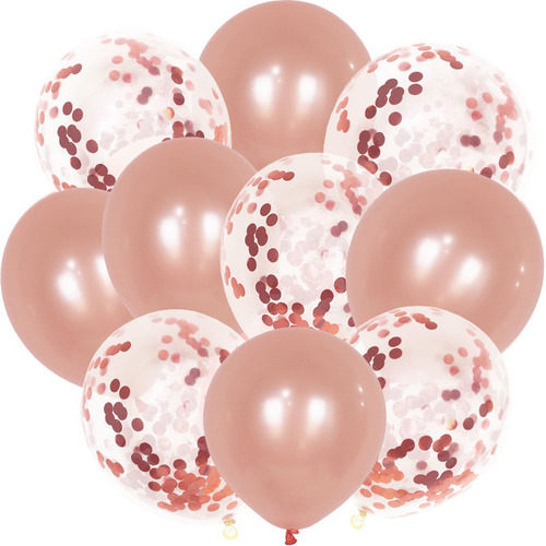 Cross-border ins internet celebrity confetti sequins transparent balloon set wedding room decoration birthday party layout supplies