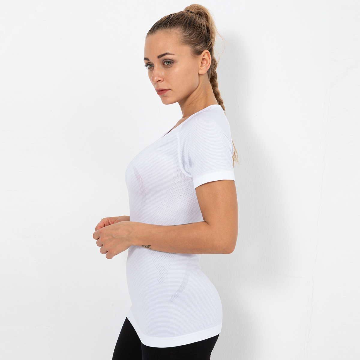 quick-drying short-sleeved sports tops   NSNS11017