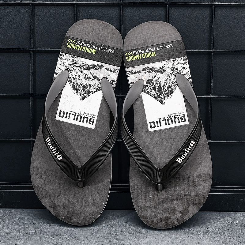 2020夏季新款男士人字拖PVC底EVA雙層底英倫風格時尚夾板拖鞋批發