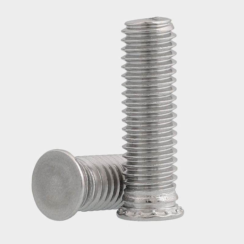 M2.5M3M4M5 FHS 304不锈钢 压铆螺丝 压铆螺钉压板螺钉*6x8x10x40
