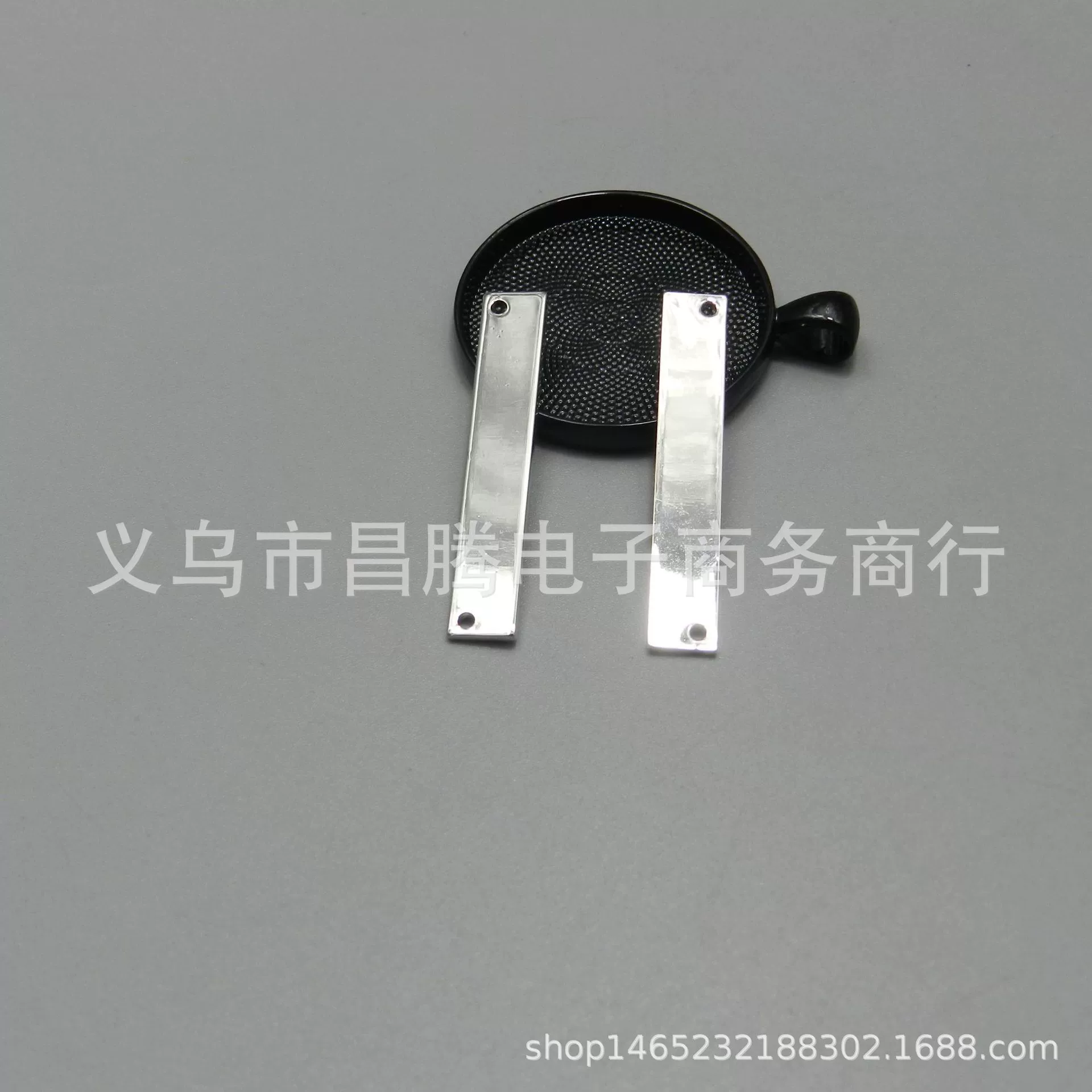 1*6*39 мм Прямоугольный медный лист глянцевый медный стержень с двойным отверстием бирка для ожерелья DIY ювелирные аксессуары материалы ручной работы