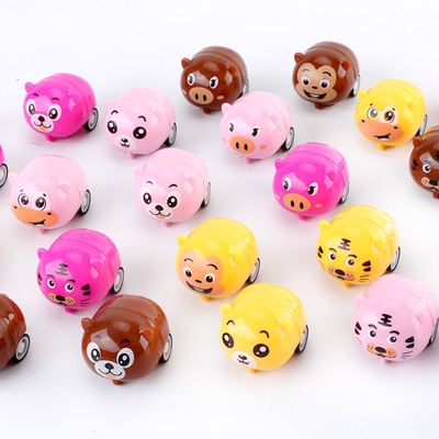 children Toys Cartoon car boy Mini Warrior Inertia Animals Car Toys gift Sandy beach game