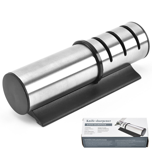 New handheld three-stage knife sharpener for quick sharpening of kitchen knives and scissors household tungsten steel sharpening stone