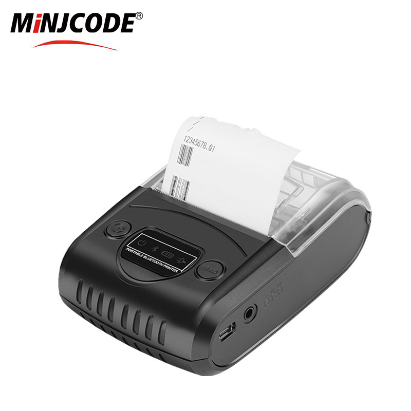 MINJCODE敏捷蓝牙便携热敏打印机快递面单驿站物流迷你口袋打印机|ms