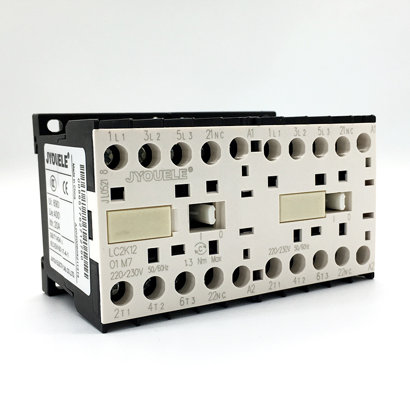 厂家批发LC2K1201小型可逆机械联锁接触器 AC线圈 CJX2-K1201N