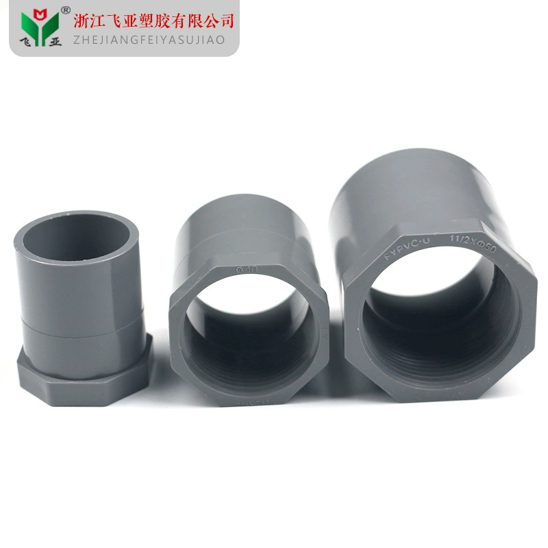 ПВХ Внутренний провод прямой переменный диаметр Внутренний Зуб соединение внутренний винт прямой Внутренний провод прямо через пластиковый клей фитинги для водоснабжения