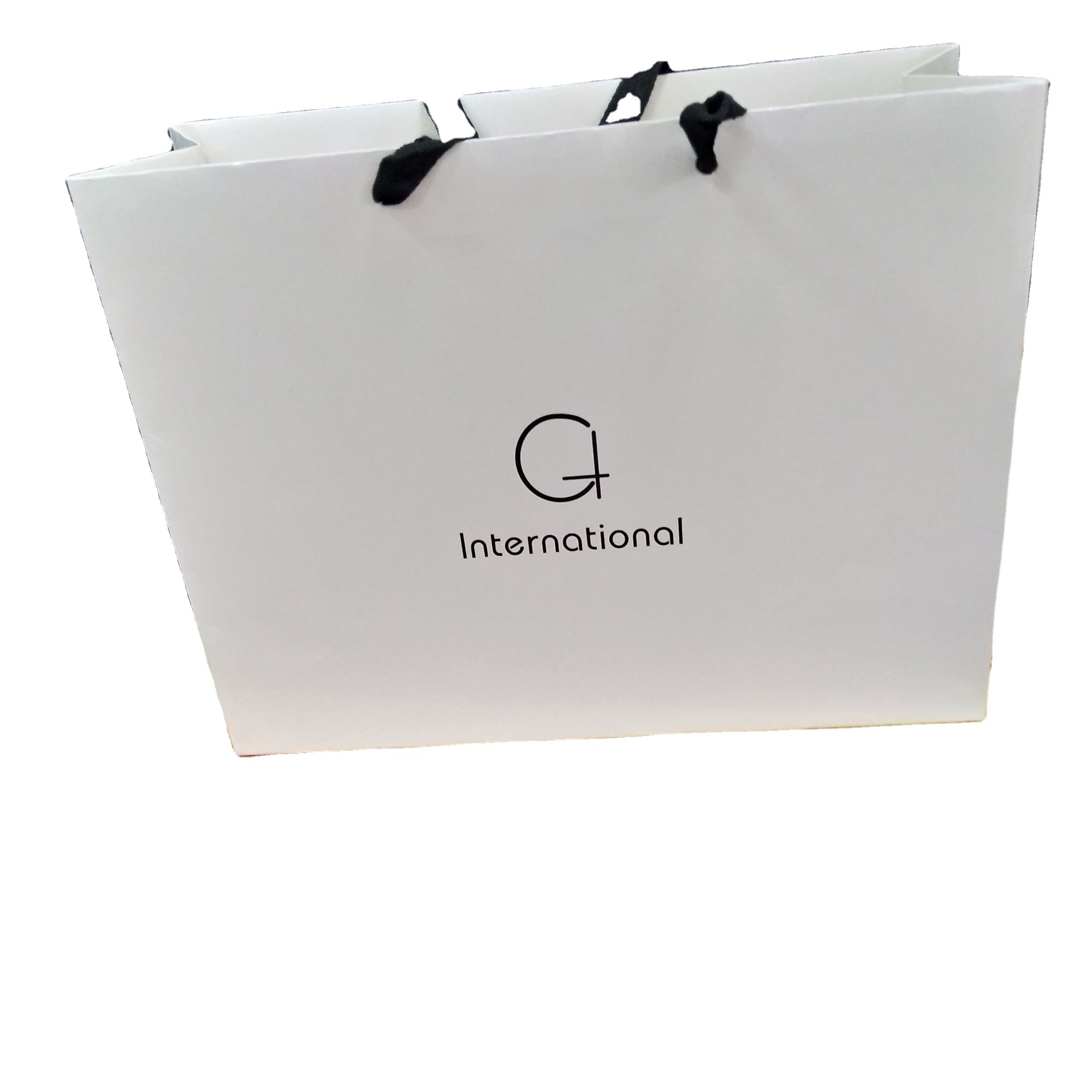 服装打包礼品纸袋 白卡烫金纸袋 毛呢大衣手提袋可定尺寸