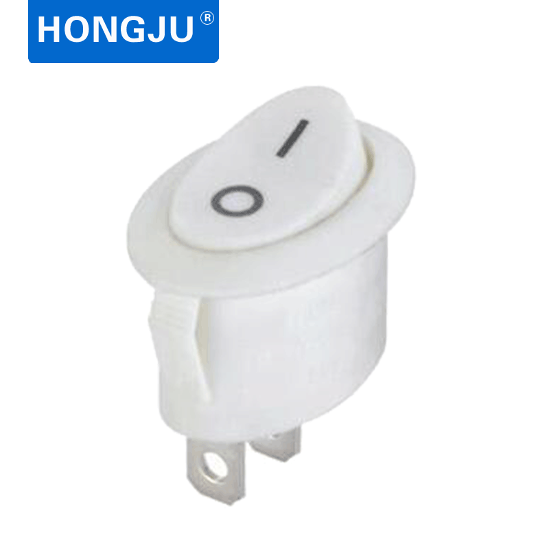 椭圆形翘板开关 防水防火翘板开关可定制文字颜色厂家供应