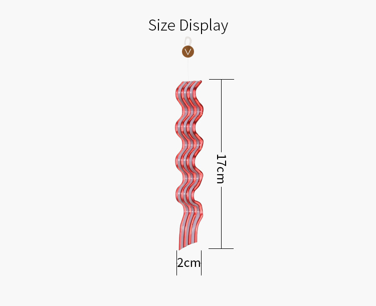 New Christmas Decorations Creative Red And White Candy Pendant Plastic Lollipop Hanging Piece Simulation Candy display picture 12