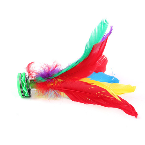 Elementary school student key kindergarten feather tendon fitness sports competition shuttlecock children's feather shuttlecock special for kicking
