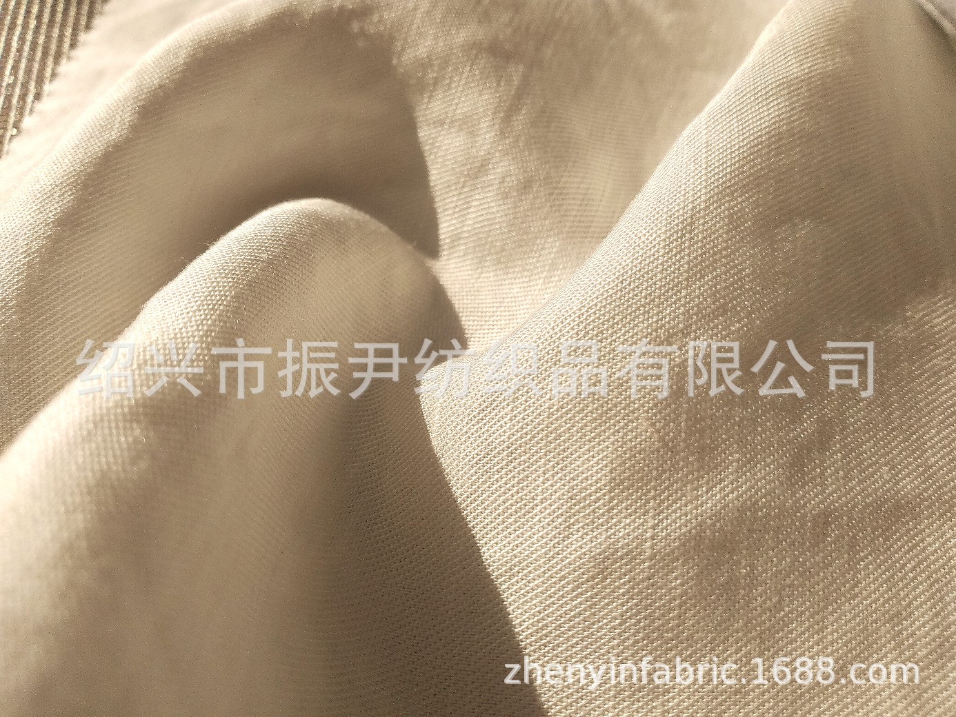 兰精认证60S粘胶天丝亚麻交织衬衫连衣裙面料天丝亚麻竹节面料