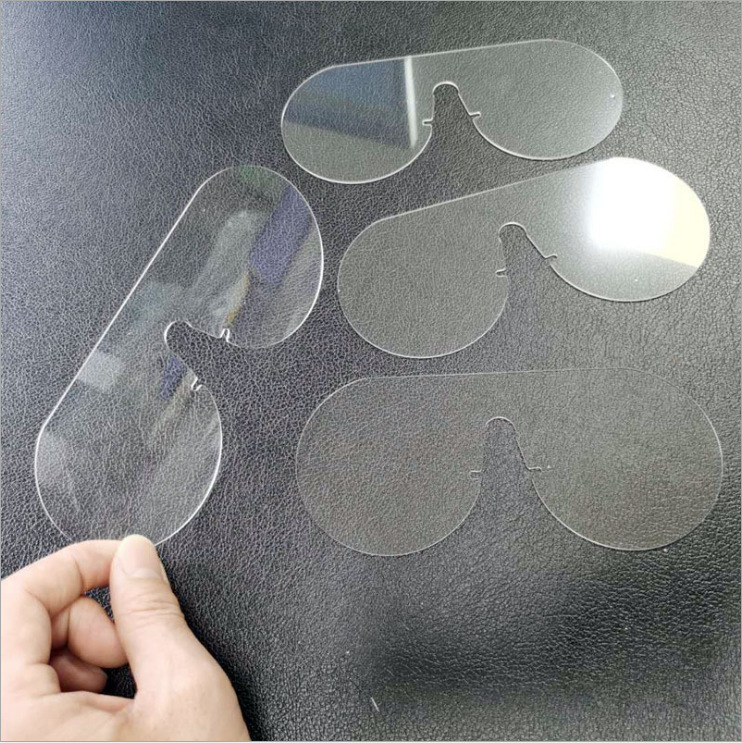 MSK防眩光MR58三菱复合板拉丝PC 硬化PC片双面防雾PC防飞溅防目镜