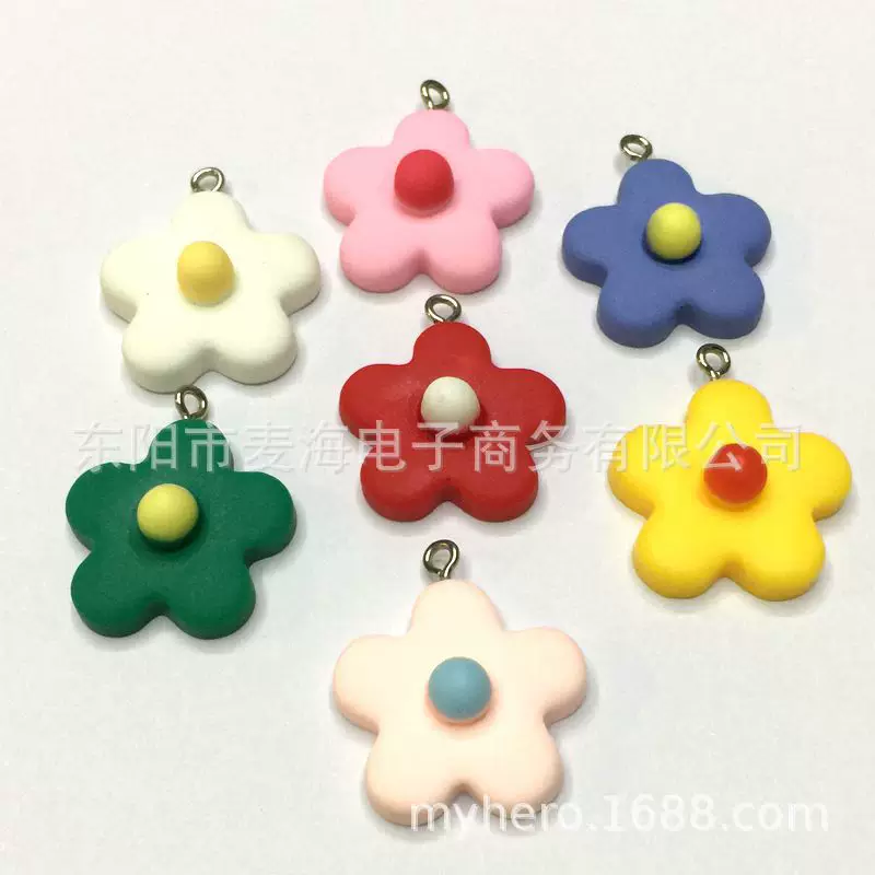 Matte accessories flower-shaped, material handmade, keychain, accessory, internet celebrity