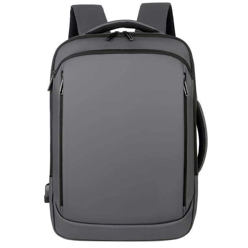 Multifunctional waterproof business computer bag USB charging backpack