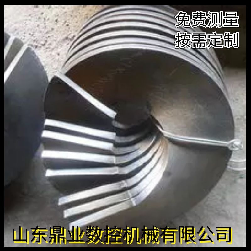 Auger Spiral Blade manganese steel Dragon Spiral Feeder Small conveyor stainless steel Spiral film