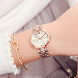 金米欧kimio女士手链表时尚罗马女款钢带手表休闲女士手链手表