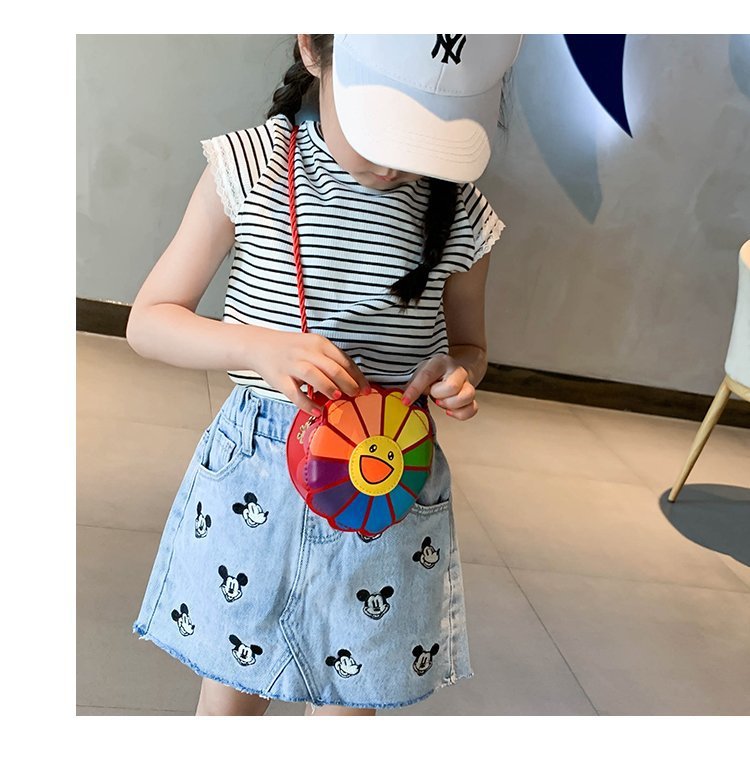 Sunflower Colorful Children's Messenger Bag Wholesale Nihaojewelry display picture 39