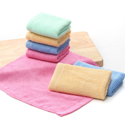 Manufactor Bamboo fiber Dish towel Non oil absorption Domestic wood fiber Dishcloths Degreasing with dishcloth