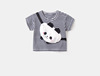 Children's summer short sleeve T-shirt, thin jacket, breathable summer clothing for boys, with short sleeve, children's clothing