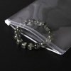 pvc Zipper bag translucent Scrub Wenwan Jewellery jewelry Earrings Storage seal up Bag Portable Manufactor goods in stock