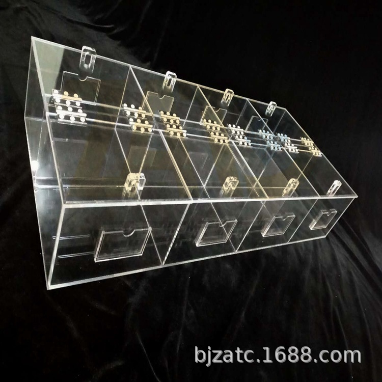 亚克力干果展示盒 有机玻璃陈列架 超市商城均可使用 厂家直销