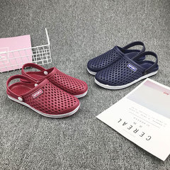 2020 Summer New Style Cap Toe Non-Slip Trend Couple Outdoor Fashion Sandals with Holes Manufacturer Wholesale