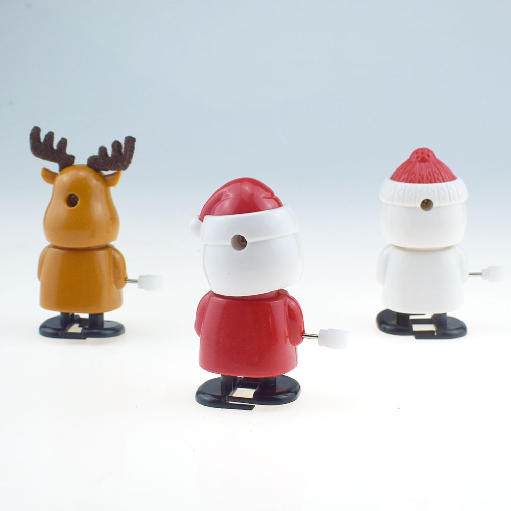 Cute Children's Plastic Clockwork Shaking Head Christmas Toy display picture 7