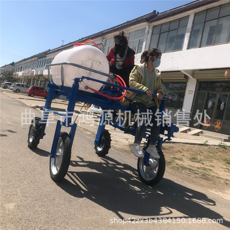 苗圃打药机 果园蔬菜药物喷洒机 鸿源定做四轮打药机