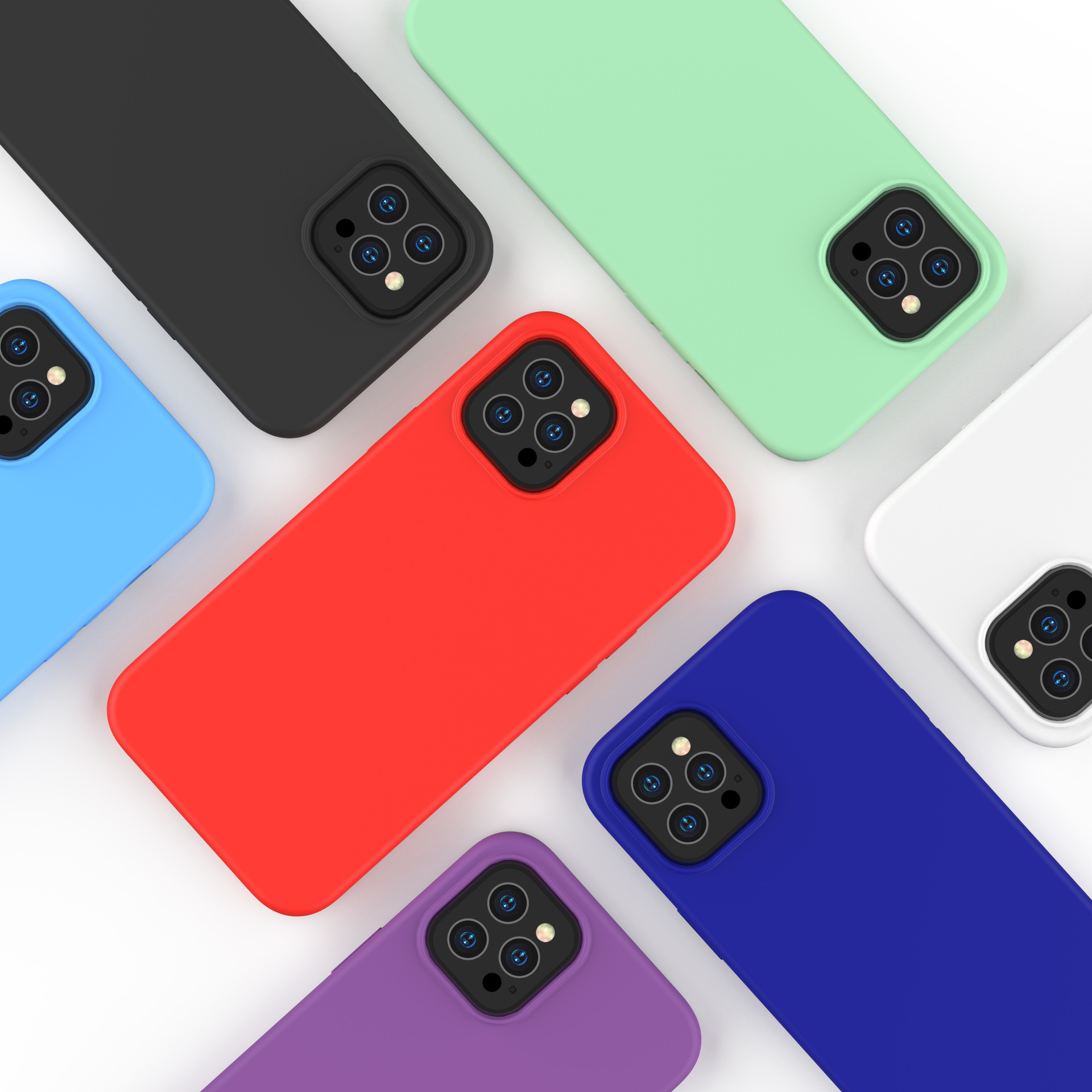 适用于 IPHONE12 mini/ 12/ 12pro max 液态硅胶保护套