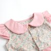 Children's bodysuit, cotton clothing girl's for princess, floral print, 0-3 years, Korean style