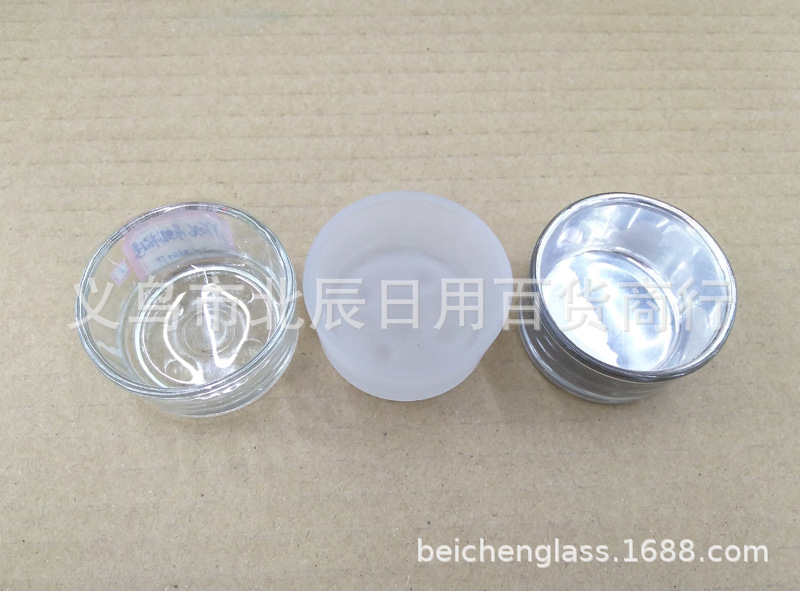 Spot supplies four -point glass can wax Greek glass candlestick…