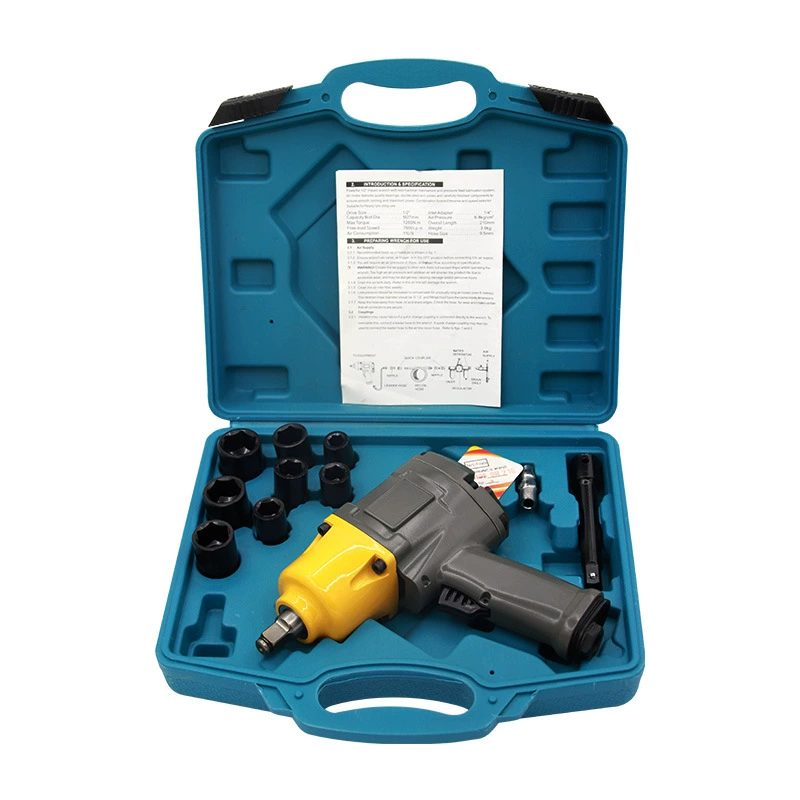 Пневматические инструменты Пневматический ударный гайковерт костюм Воздушный пистолет болт для шин сильный динамометрический ключ для шин