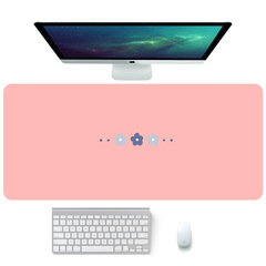 廠家批發鼠標墊 清新美麗花朵辦公寫字桌墊 環康加大加厚鎖邊代發