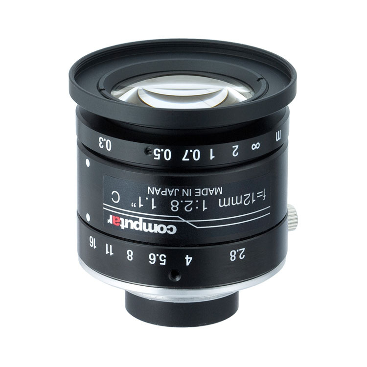 原装日本康标达Computar工业镜头V1228-MPY-12mm 1.1F2.8-16.0C口